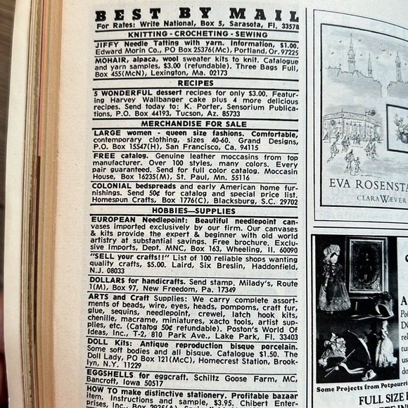 📚 SPECIAL 2/$21 BOOKS!! 📚 VINTAGE McCall’s Needlework & Crafts magazine 1981 - Picture 9 of 17